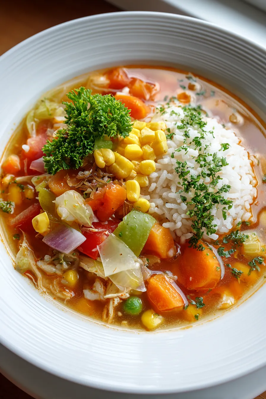Savory Soup Rice – Eva Recipe