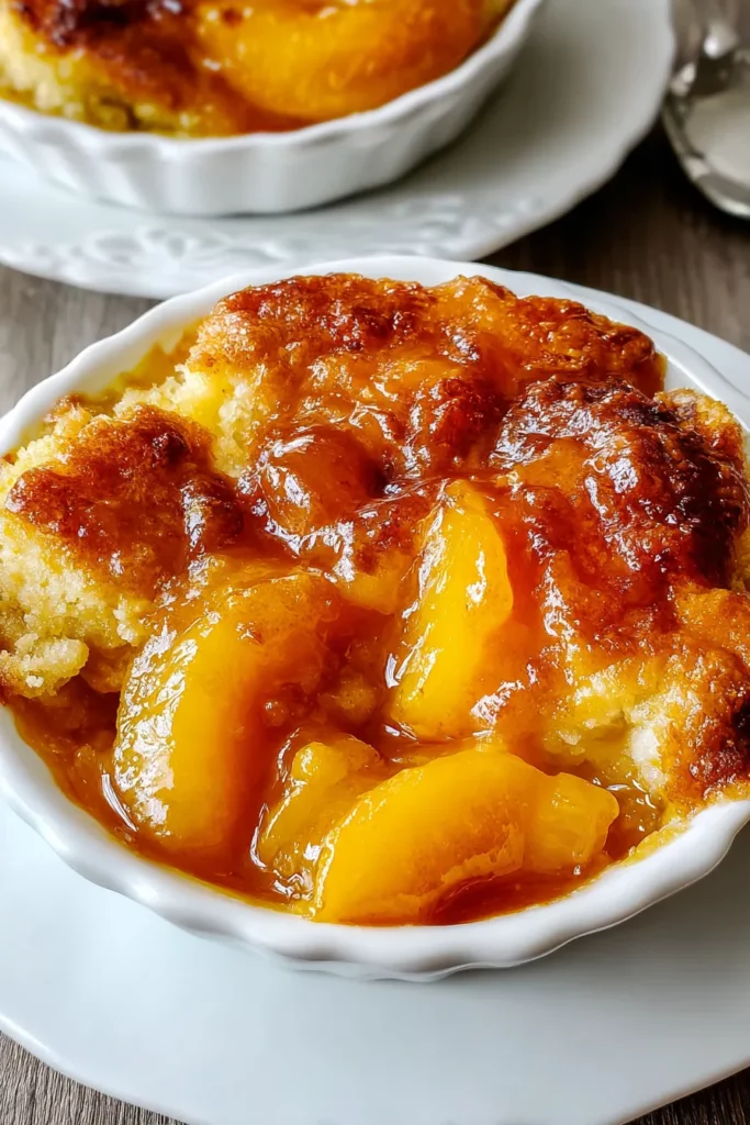Canned Peaches Cobbler – Eva Recipe Canned Peaches Cobbler – Eva Recipe