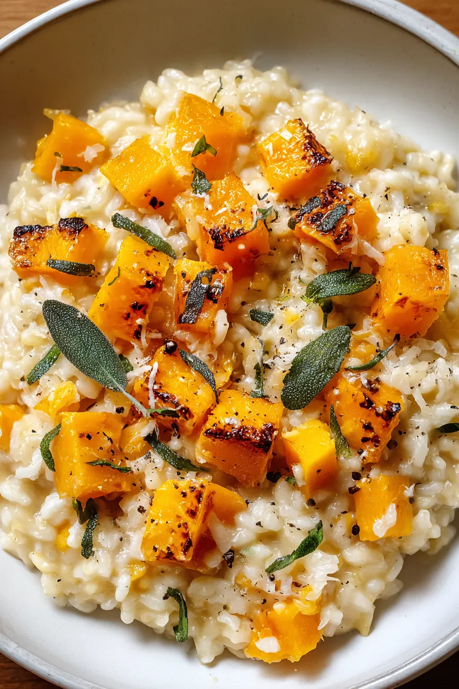Creamy Roasted Butternut Squash Risotto – Eva Recipe